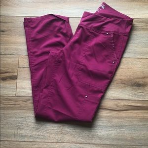 Healing hands- purple label scrub pants.
